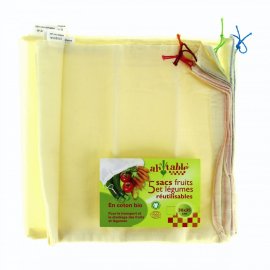 Ekologisk tygpåse för frukt & grönt