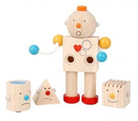 Plantoys robot i trä