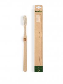 Bambaw tandborste i ekologisk bambu, soft