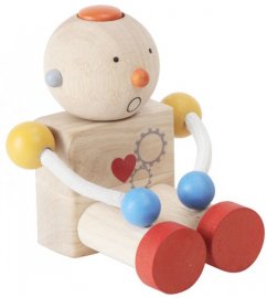 Plantoys robot i trä
