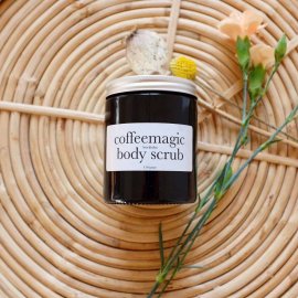 Coffeemagic ekologisk kaffeskrubb på kaffesump