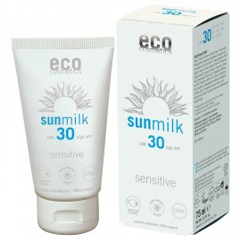 Sun Milk sensitive SPF 30, Ekologisk, 75 ml - Eco Cosmetic
