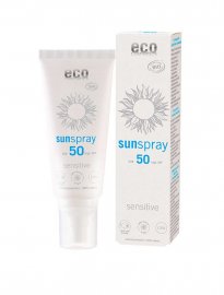 Sun spray sensitive SPF 50, Ekologisk, 75 ml - Eco Cosmetic