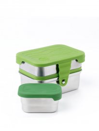 Läckagesäker matlåda splash box i rostfritt stål 3-in-1 – EcoLunchbox