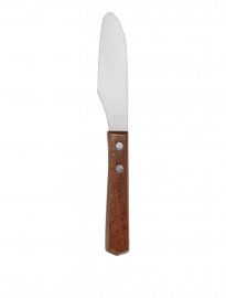 Exxent klassiks smörkniv i rostfritt stål och trä
