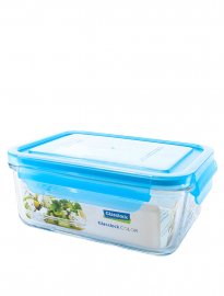 Glasslock rektangulär matlåda är en praktisk matlåda i glas som passar utmärkt till matrester, sallad till lunchen, till snacks