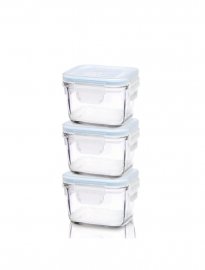 Glasslock giftfri matlåda i glas