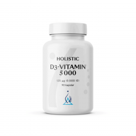 Holistic D3-Vitamin 5000, 90 Kapslar kosttillskott
