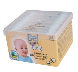 Ekologiska bomullspinnar / Tops för baby