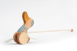 Ekologisk dragleksak, Push Goose– Friendly Toys