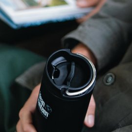 Klean Kanteen TKWide insulated isolerad kaffemugg termos