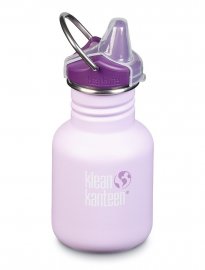 Klean Kanteen 355ml giftfri vattenflaska sippy kork sugerplum fairy lila