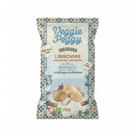 Ekologiska linschips veggie peggy vegan glutenfritt