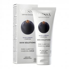 Mossa Skin Solutions Charcoal scrub, 60 ml