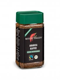 Ekologiskt koffeinfritt snabbkaffe från Mount Hagen