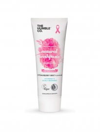 Naturlig, vegansk tandkräm, strawberry the humle