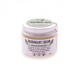 Naturlig Deo, Ekologisk Deodorant Cream Grapefrukt 15 ml