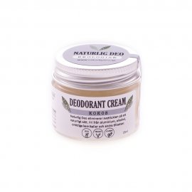 Naturlig Deo, Ekologisk Deodorant Cream Kokos 15 ml