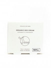 Organics by sara deo cream peppermint lemongrass refill