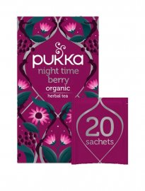 PUKKA Night Time Berry, 20 tepåsar