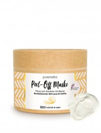 Puremetics naturlig peel-off mask coconut vanilla kokos vanilj