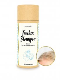 Puremetics naturligt torrschampo för ljust hår bomull