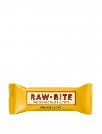 Ekologisk Raw Bite frukt- och nötbar Limited edition Orange cacao