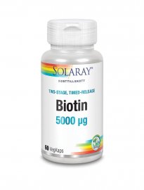 Solaray Biotin 60 Kpl