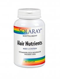 Solaray Hair Nutrients 120 Kpl