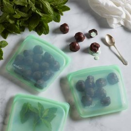 Stasher bag förvaringspåse i silikon, plastfri i flera färger