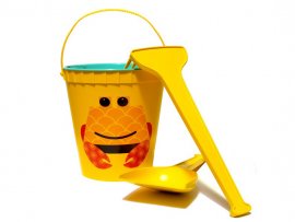 Strandset hink spade coq en pate