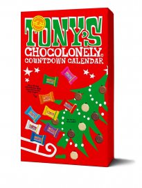 Tony´s Chocolonely julkalender chokladkalender julgodis 2022