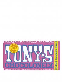 Tony´s Chocolonely white raspberry popping candy
