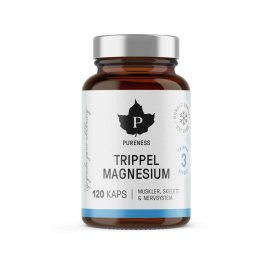 Pureness Trippel Magnesium, 120 Kapslar
