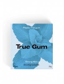 True Gum naturligt vegan tuggummi strong mint