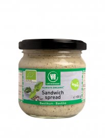 Urtekram vegan basilika sandwich spread