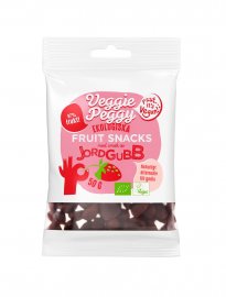 Veggie peggy fruit snacks jordgubb vegan ekologiskt