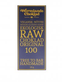 Wermlandschoklad 100 vegan raw ekologisk
