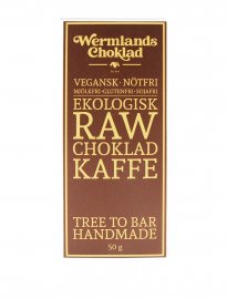 Wermlandschoklad ekologisk vegan raw choklad kaffe