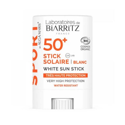 naturligt ekologiskt solskydd alga maris tinted tonad sunstick stick sport