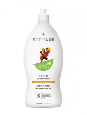 Attitude diskmedel EKO citrus zest miljövänligt ekologiskt