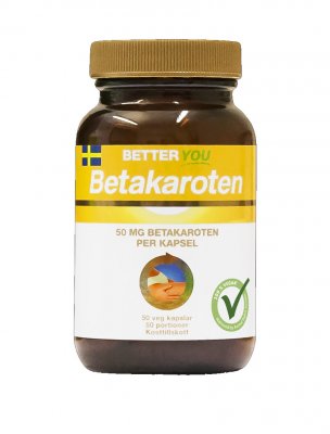Better You Betakaroten 50 Kapslar