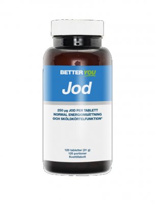 Better You Jod 250 Mcg 120 Tbl
