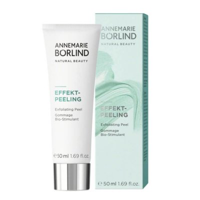 annemarie börlind anne marie  scrub peeling exfoliate facepeeling effekt