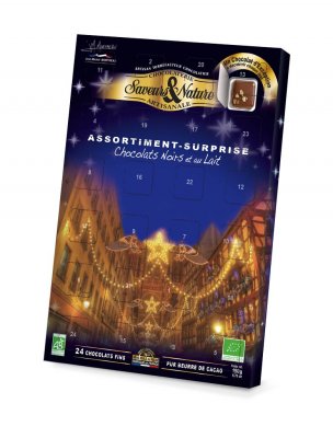 Julkalender choklad chokladkalender