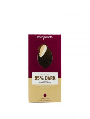 Loving Earth raw choklad mörk 85%