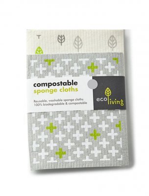 EcoLiving komposterbar miljövänlig disktrasa