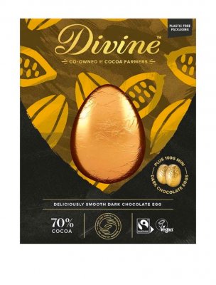Divine påskägg choklad vegan