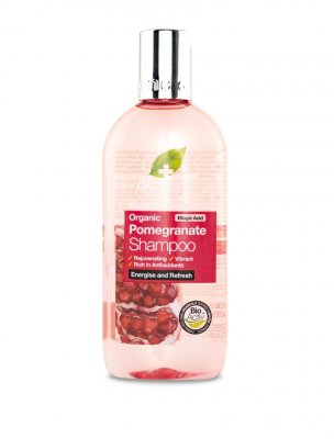 Dr Organic schampo naturligt granatäpple