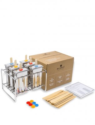 Ecozoi glassformar i rostfritt stål